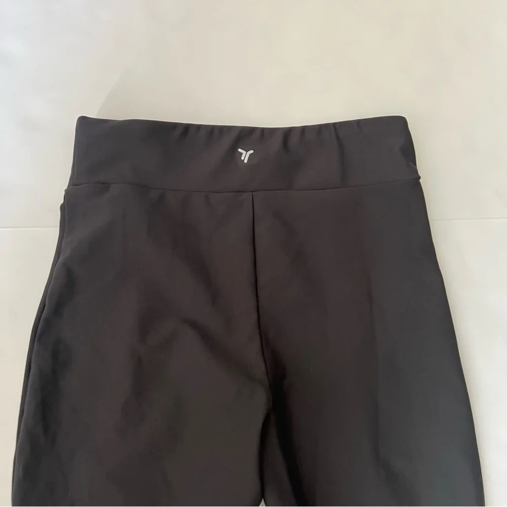 OLD NAVY High-Waisted PowerSoft Flared Split-Hem Performance Leggings Girls 10